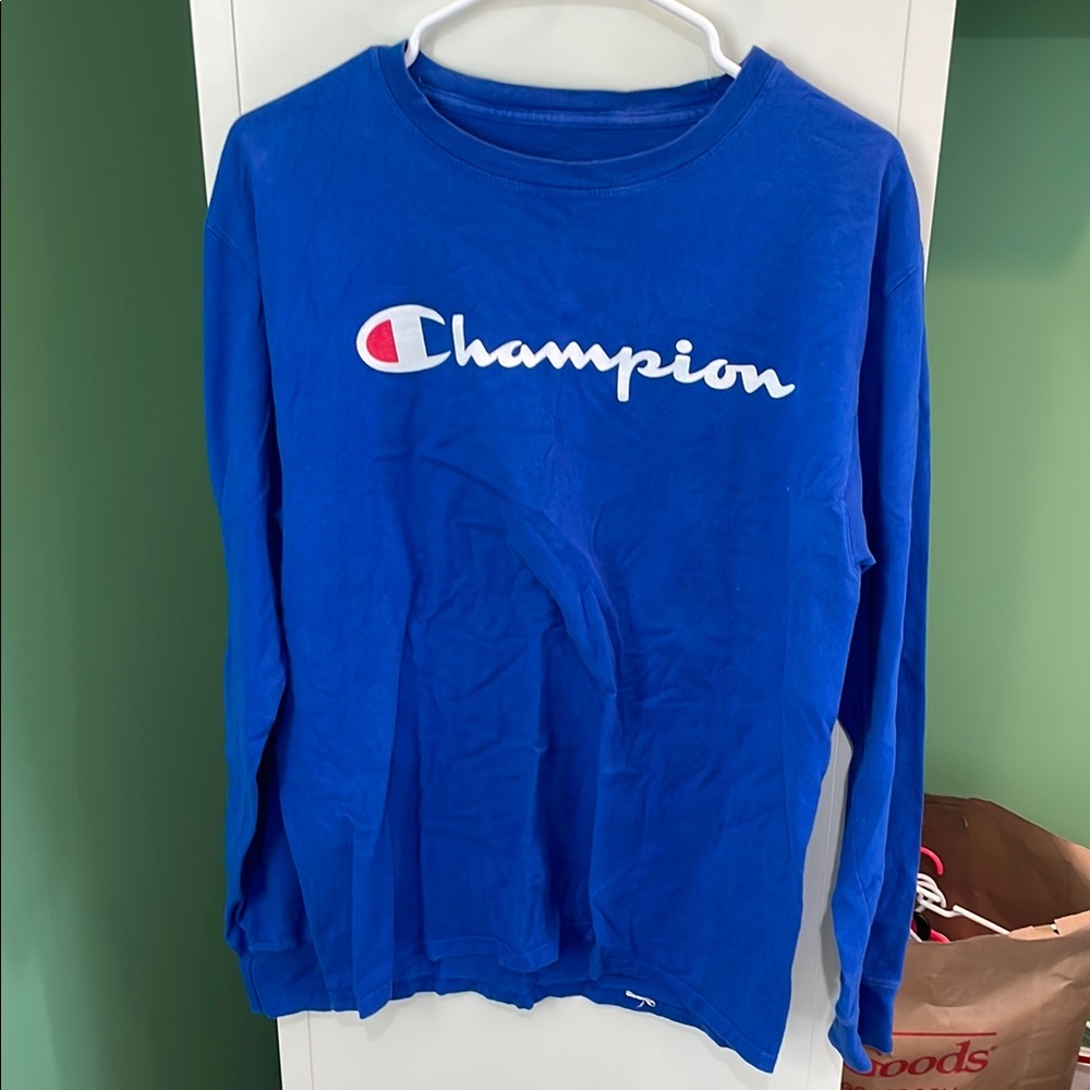 Champion Blue Long Sleeve